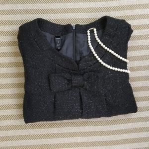 Wool blend dress (Korean made)